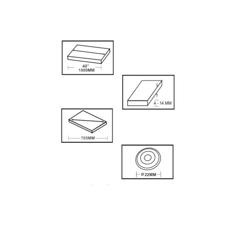 Csempe vágógép 1000mm KD10676