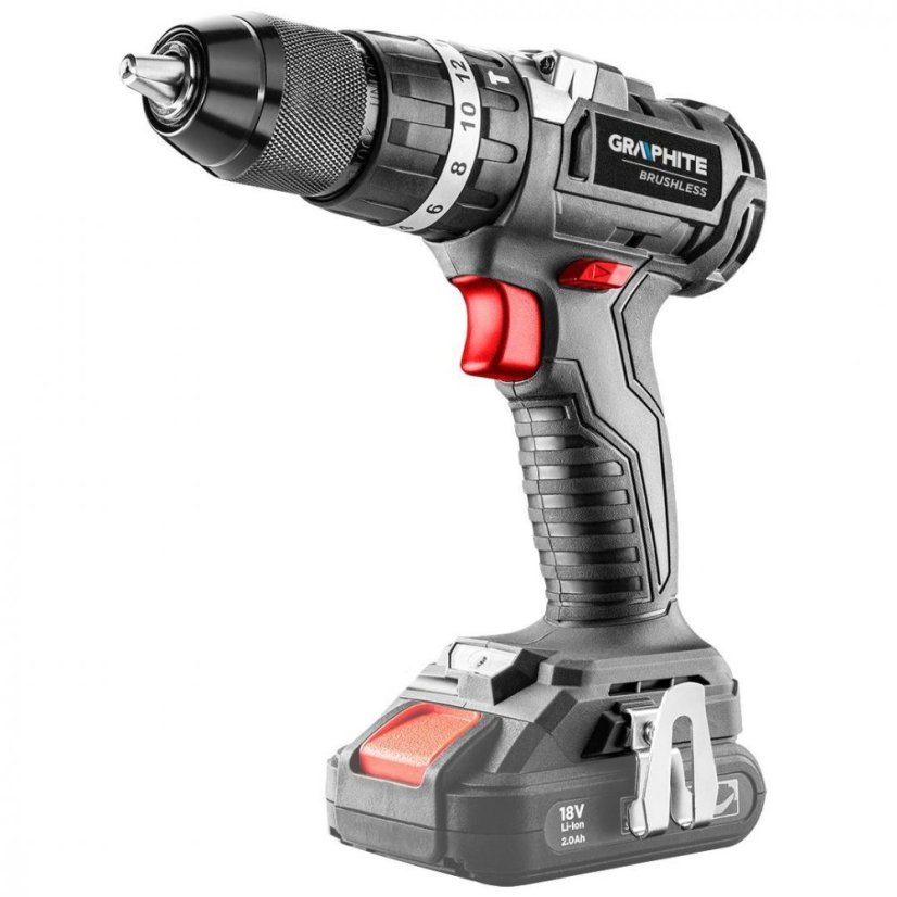Avvitatore a batteria con percussione Energy 58G020 GRAPHITE