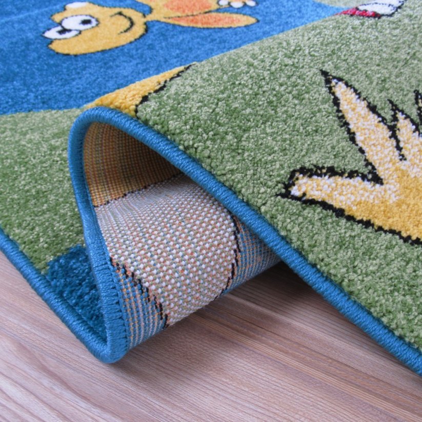 Pohádkový dětský koberec s dinosaury