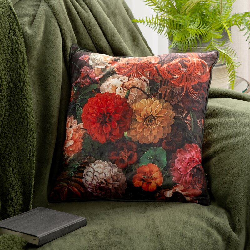 Dekorativní sametový povlak na polštář 45x45 cm - různé vzory