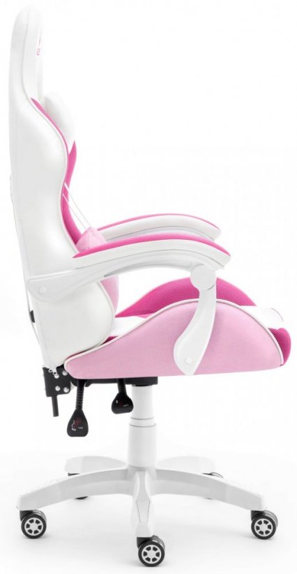 Herní židle  Rainbow Pink Mesh