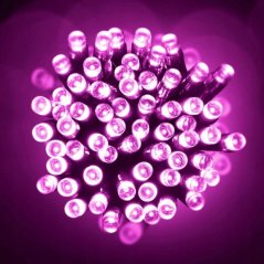 Růžová LED dekorativní světla - vnitřní