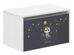 Kinder-Aufbewahrungsbox mit Nachthimmel, 40 x 40 x 69 cm