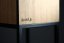 Dekorativer Pflanzkübel aus glatter Natureiche LOFT FIORINO 42X22X50 cm