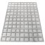 Koberec Serenity v sivej farbe s geometrickým vzorom