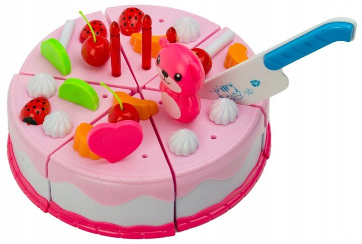 Születésnapi készlet tortával