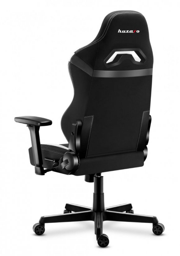 Масивен черно-бял геймърски стол FORCE 7.7
