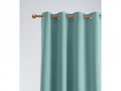Zatemnitvena zavesa v mint zeleni barvi 140 x 250 cm