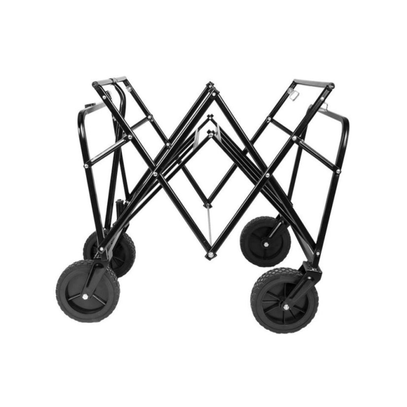 Skládací vozík NEO TOOLS – nosnost 80 kg, otočná kolečka 20 cm