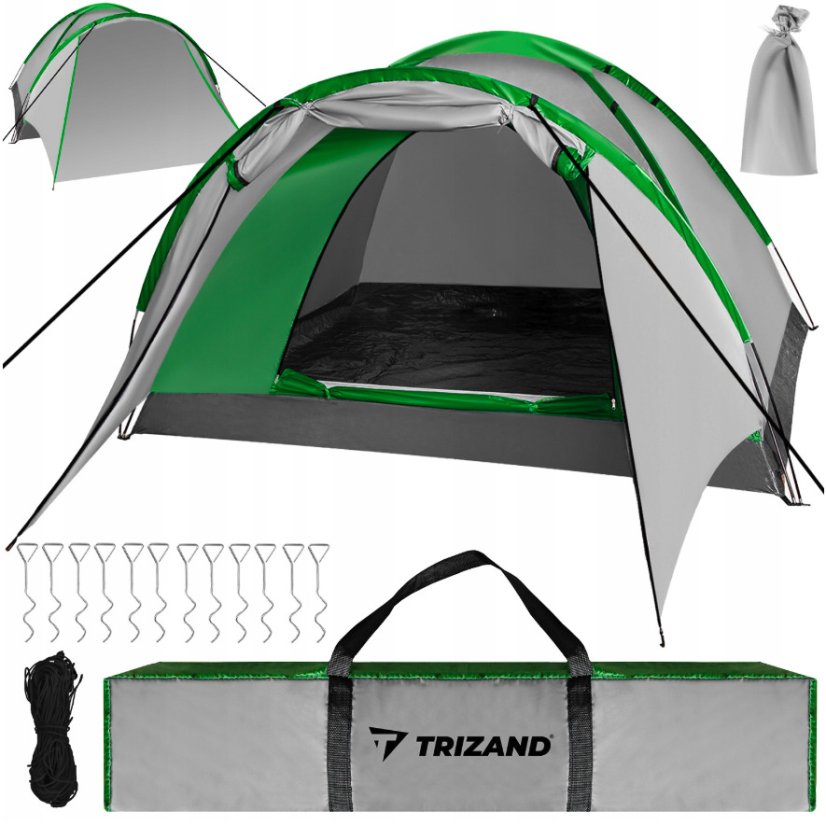 Turistický stan NEVADA pre 4 osoby s predsieňou