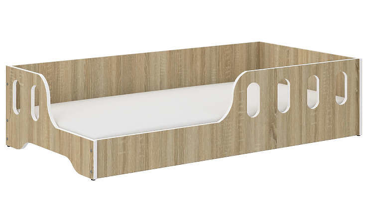 Detská posteľ Montessori 140 x 70 cm v dekore dub sonoma