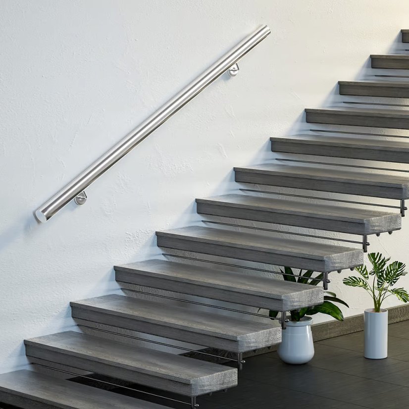 Manico in acciaio inox 100 cm - allungabile