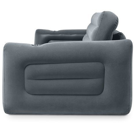 INTEX sötétszürke kihúzható fotel 203 x 231 x 66 cm