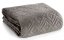 Copriletto trapuntato beige con motivo geometrico - Misure: Larghezza: 220 cm | Lunghezza: 240 cm