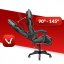 HC-1039 Gamer szék Gray-Black Mesh 