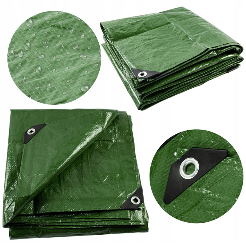 Prelată verde-argintie rezistentă la îngheţ