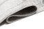 Beige-grauer Designteppich mit abstraktem Muster 