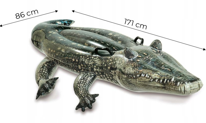 Felfújható krokodil 170 cm INTEX