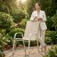 Set de 2 scaune de grădină – scaune confortabile și practice pentru balcon și terasă