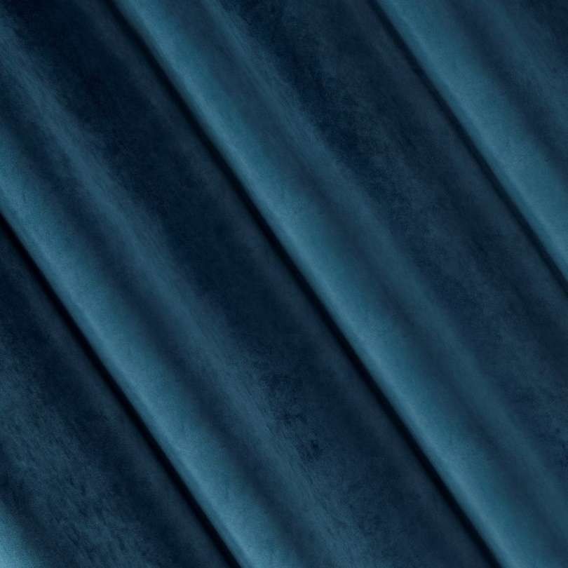 Tamnoplava zavjesa u luksuznom dizajnu 140 x 250 cm