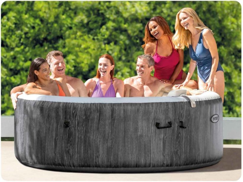 Nafukovacie jacuzzi s hydromasážou a Wi-Fi ovládaním