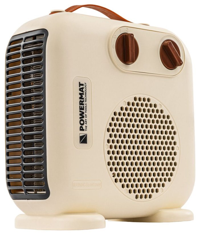Termoventilátor – přenosný ohřívač 2000 W v retro designu