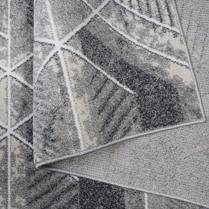 Designerteppich mit geometrischem Muster - Die Größe des Teppichs: Breite: 120 cm | Länge: 170 cm