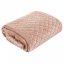 Púder rózsaszínű steppelt ágytakaró