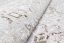 Tappeto di design vintage bianco-grigio chiaro con motivi