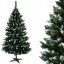 Weihnachtsbaum mit Schneeimitation auf den Ästen 220 cm hoch