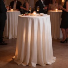 Kerek turista / vendéglátó asztal 80 cm - bárasztal rendezvényekre