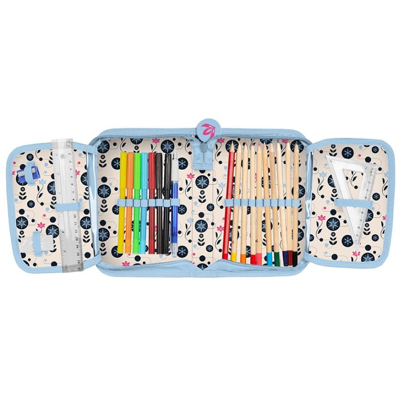 3-dielny školský set pre dievčatá s obľúbeným motívom FROZEN