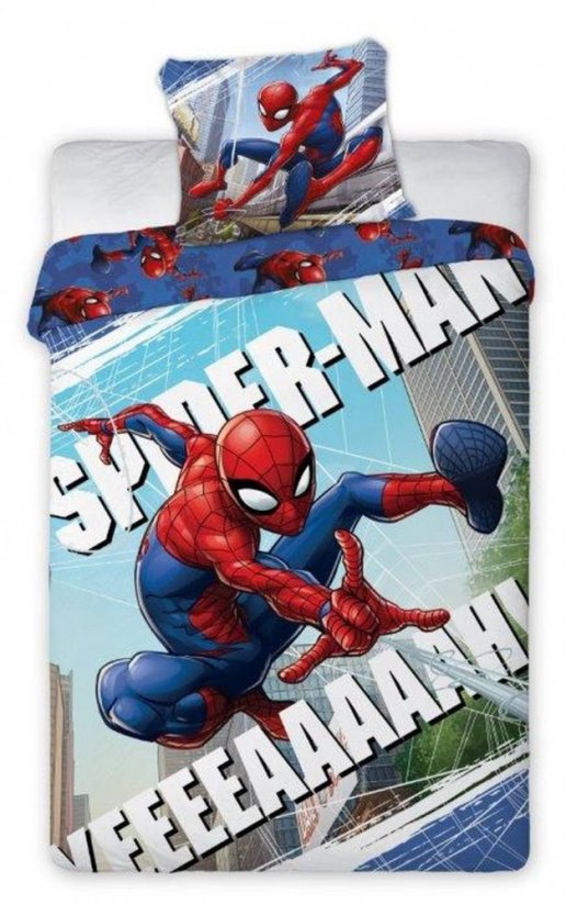 Posteľné obliečky pre fanúšikov Spidermana 