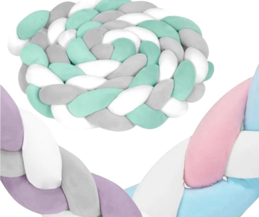 Ochranný mantinel, vrkoč do postieľky - 3 m