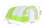 Зелена палатка за къмпинг иглу за 6-8 човека с голям коридор