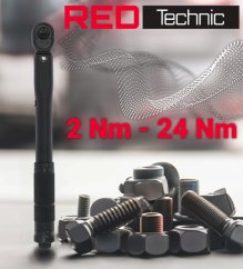 Cheie dinamometrică 1/4" 2 - 24 [Nm] cu certificat de calibrare