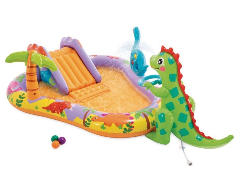 Dětské nafukovací vodní hřiště DINO PARK