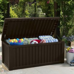 Hnedý záhradný box Rockwood 570 L