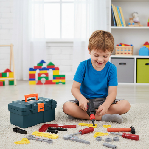 32 darabos gyermek szerszámkészlet tokban