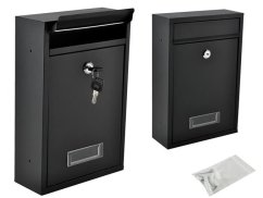 Briefkasten schwarz