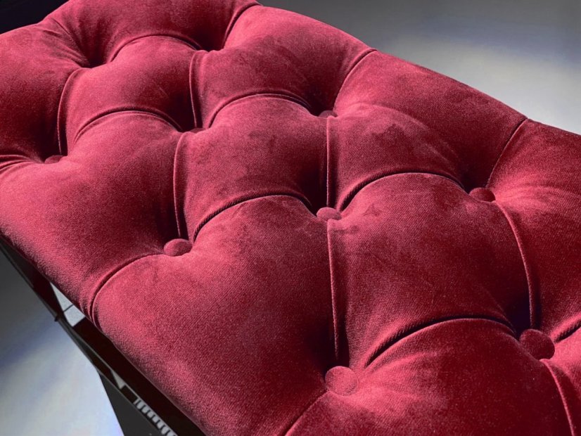 Loft cipőpad kárpitozott üléssel 80 cm - több színben