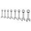 Set de 8 chei combinate scurte 09-791 NEO