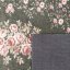 Krásný rustikální koberec s květinovým motivem