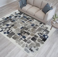 Tappeto di design con motivo moderno