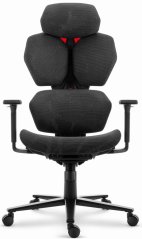 Ergonomischer Bürodrehstuhl aus Textil - HC-1010 BLACK