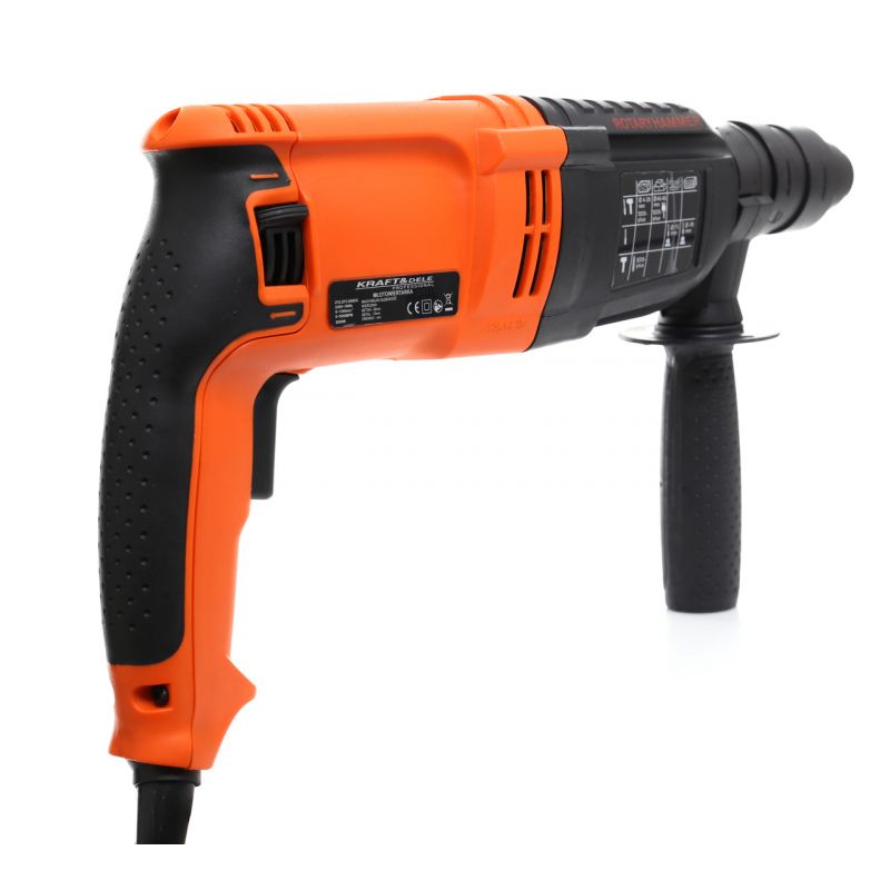Príklepová vŕtačka s výkonom 2650W + prídavná hlava 