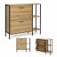 Dulap pentru pantofi cu 2 compartimente rabatabile și rafturi 86,5 x 89 x 24 cm