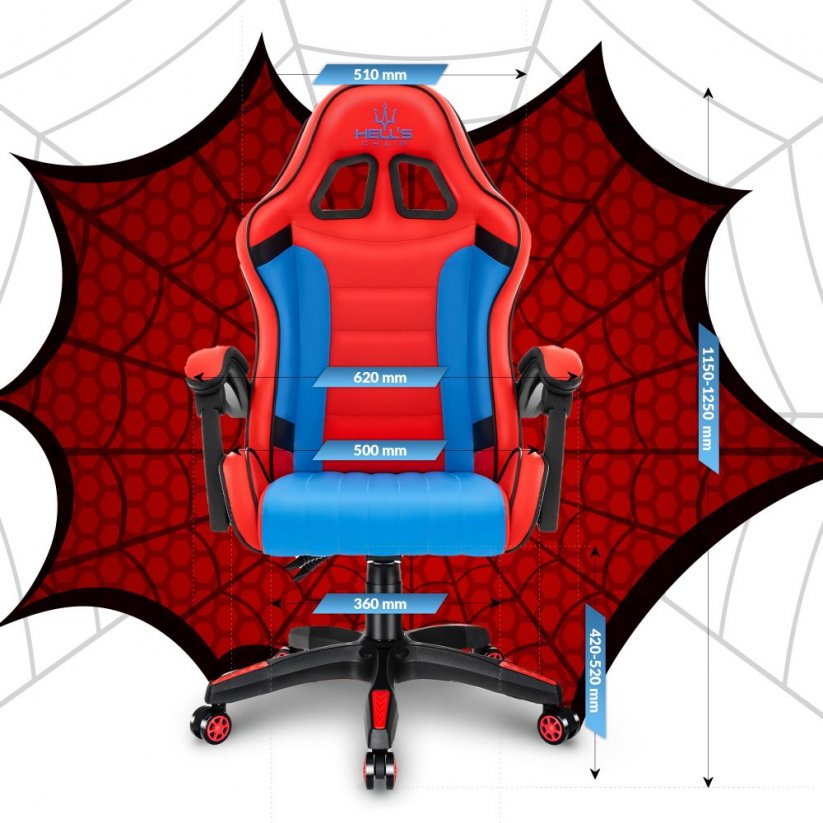 Scaun de joacă pentru copii HC - 1005 HERO Spider