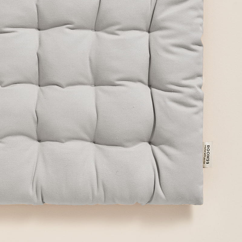 Jastuk za sjedenje svijetlo siva CARMEN 40x40 cm