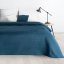 Dizajnový prehoz na posteľ Boni tmavo modrej farby